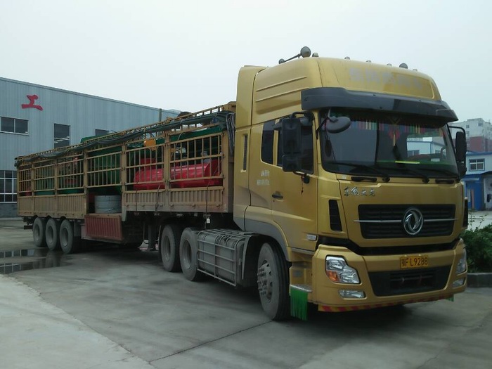 3万吨有机肥设备发往山东菏泽