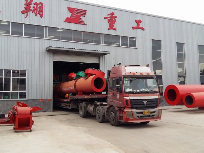 发往福建漳州 鸡粪、蘑菇渣有机肥加工设备