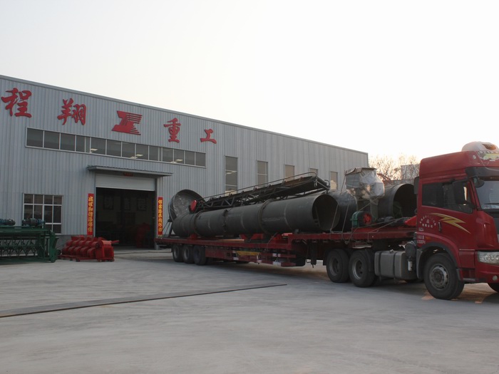 2万吨鸡粪、猪粪有机肥生产线发往安徽淮南